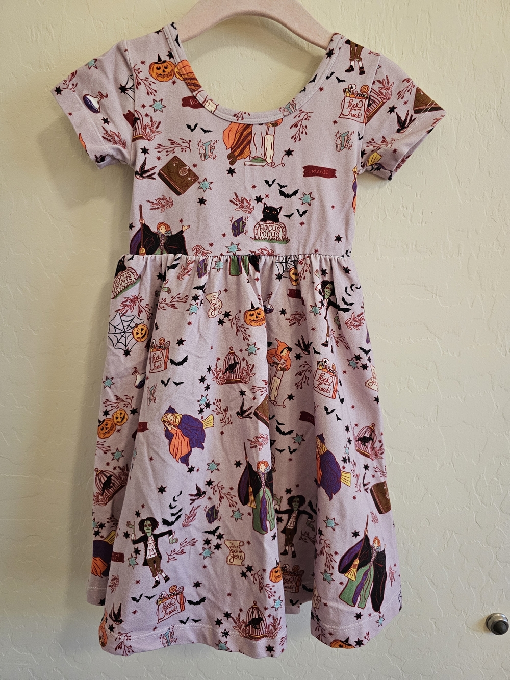 Elisabeth + Faith Hocus Pocus Girls Twirl Dress 2/3